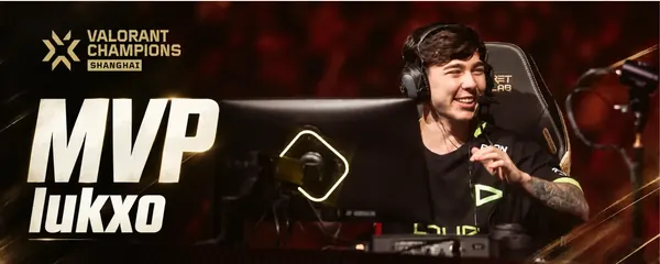 Lukxo nombrado MVP en VALORANT Champions
